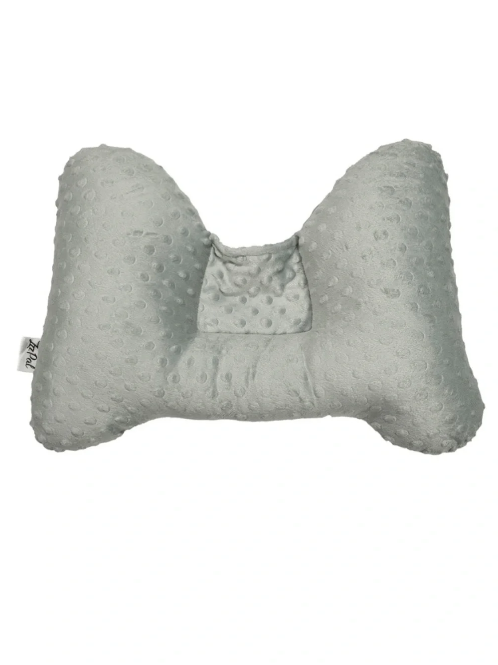 NWT Zzz Pal Baby Feeding Support Pillow Soft Gray Dot Neck Pillow